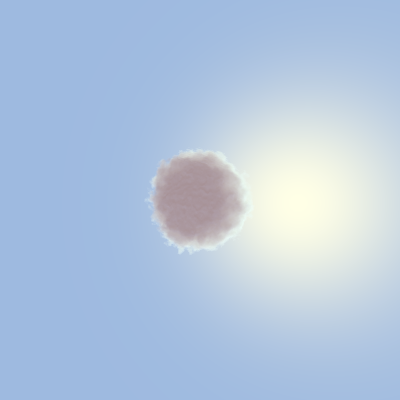 A Cloud — デジタルアート