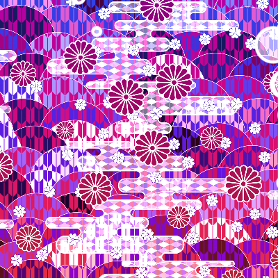 Japanese Pattern — デジタルアート
