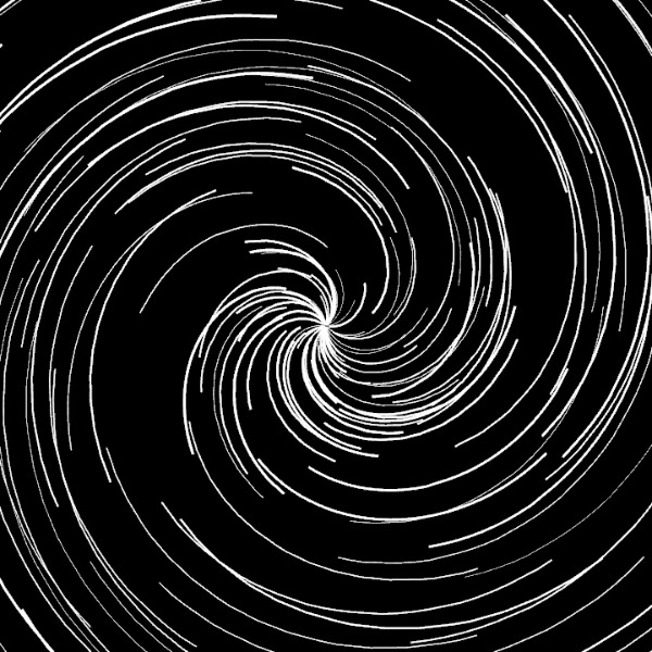 Vortex. Draw by openFrameworks