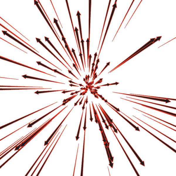 Extending arrow.