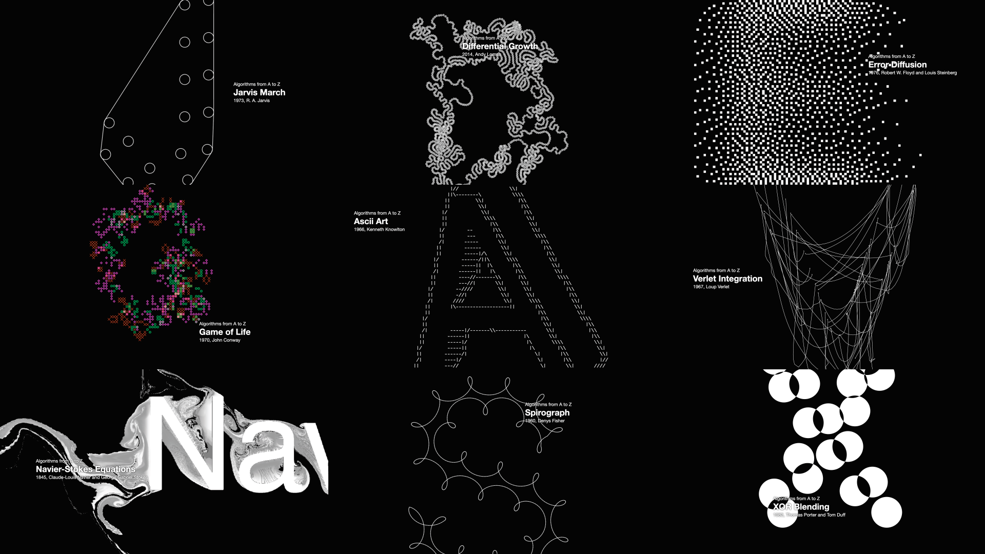 北千住デザイン《AからZまでのアルゴリズム》