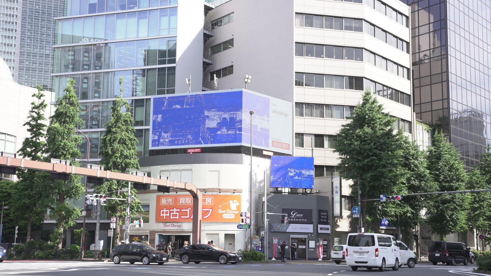 DIGITAL BILLBOARD+ GINZA 3D